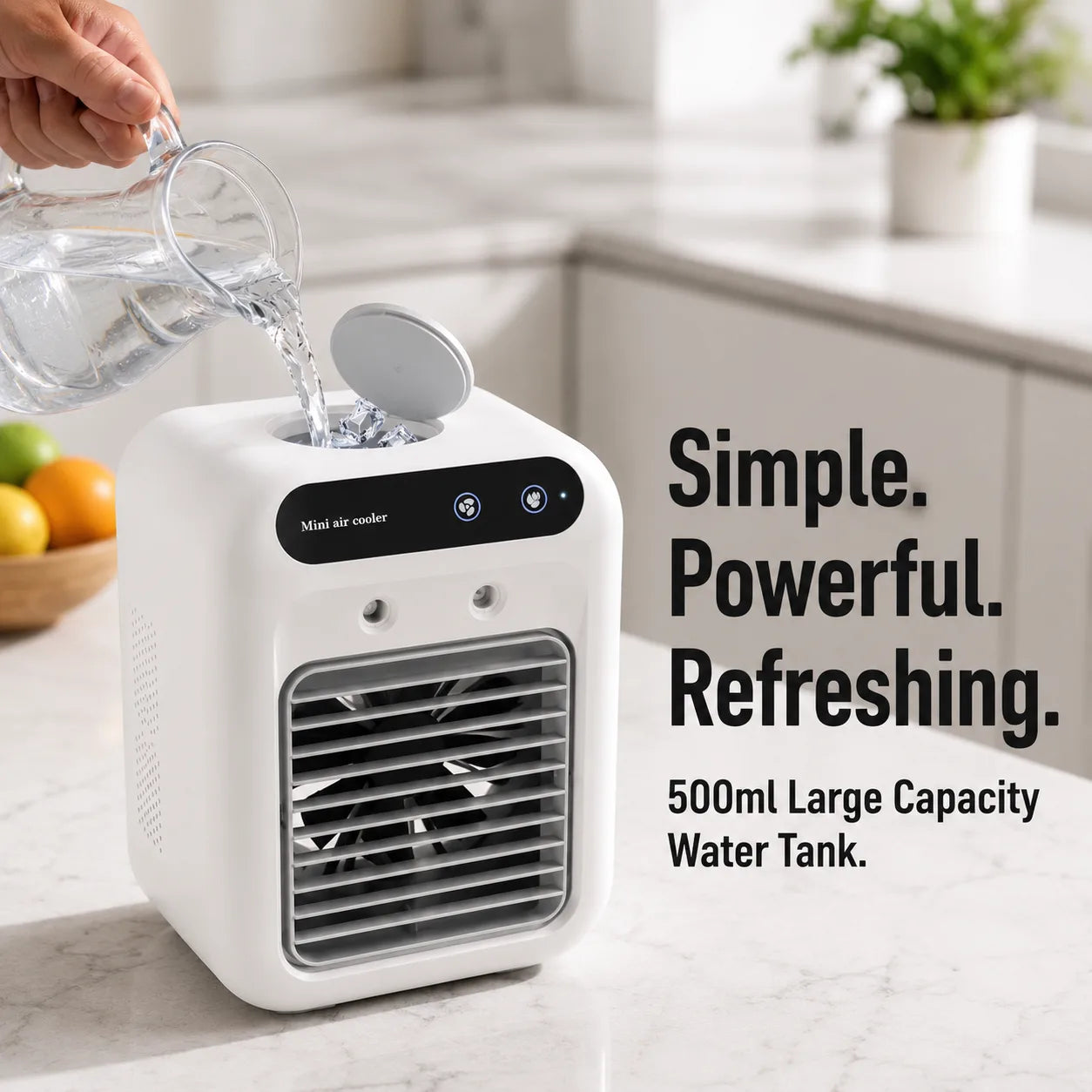 Portable 3-in-1 Air Cooler & Humidifier